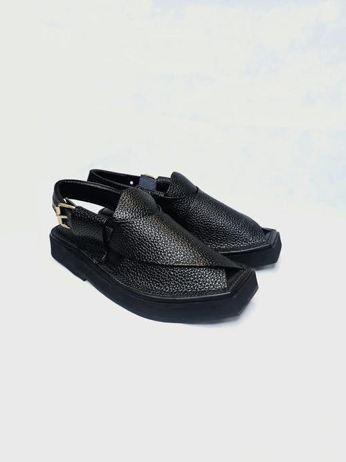 MIYAAR KAPTAAN BLACK DOTTED