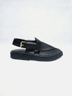 MIYAAR KAPTAAN BLACK DOTTED